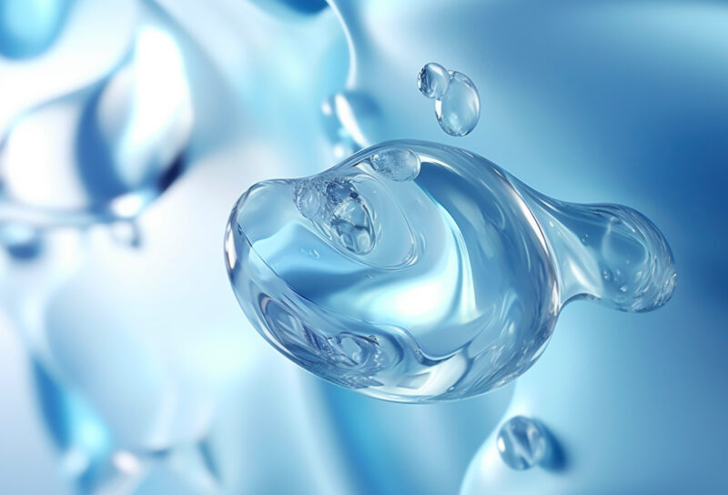 hydrogel sous forme liquide