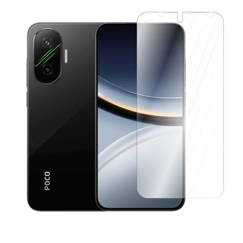 POCO F7 ET un film de protection hydrogel